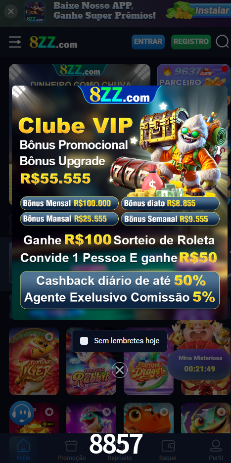 App oficial de cassinos online